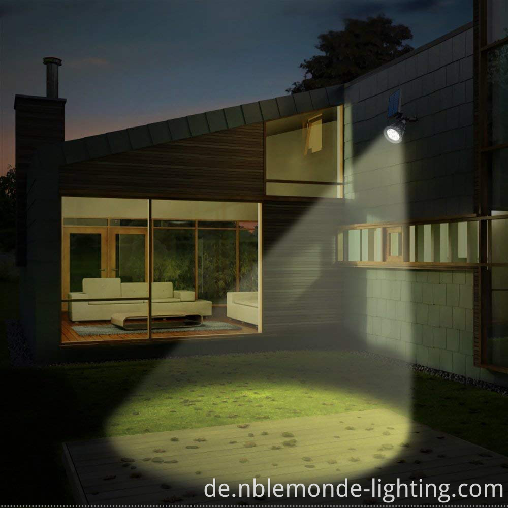 Sturdy and long-lasting outdoor solar lighting